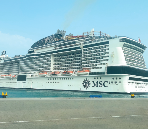 RSGT Expands Services into Saudi Cruise Industry – Embarkation and departure of MSC Bellissima begins new era at Jeddah Islamic Port
